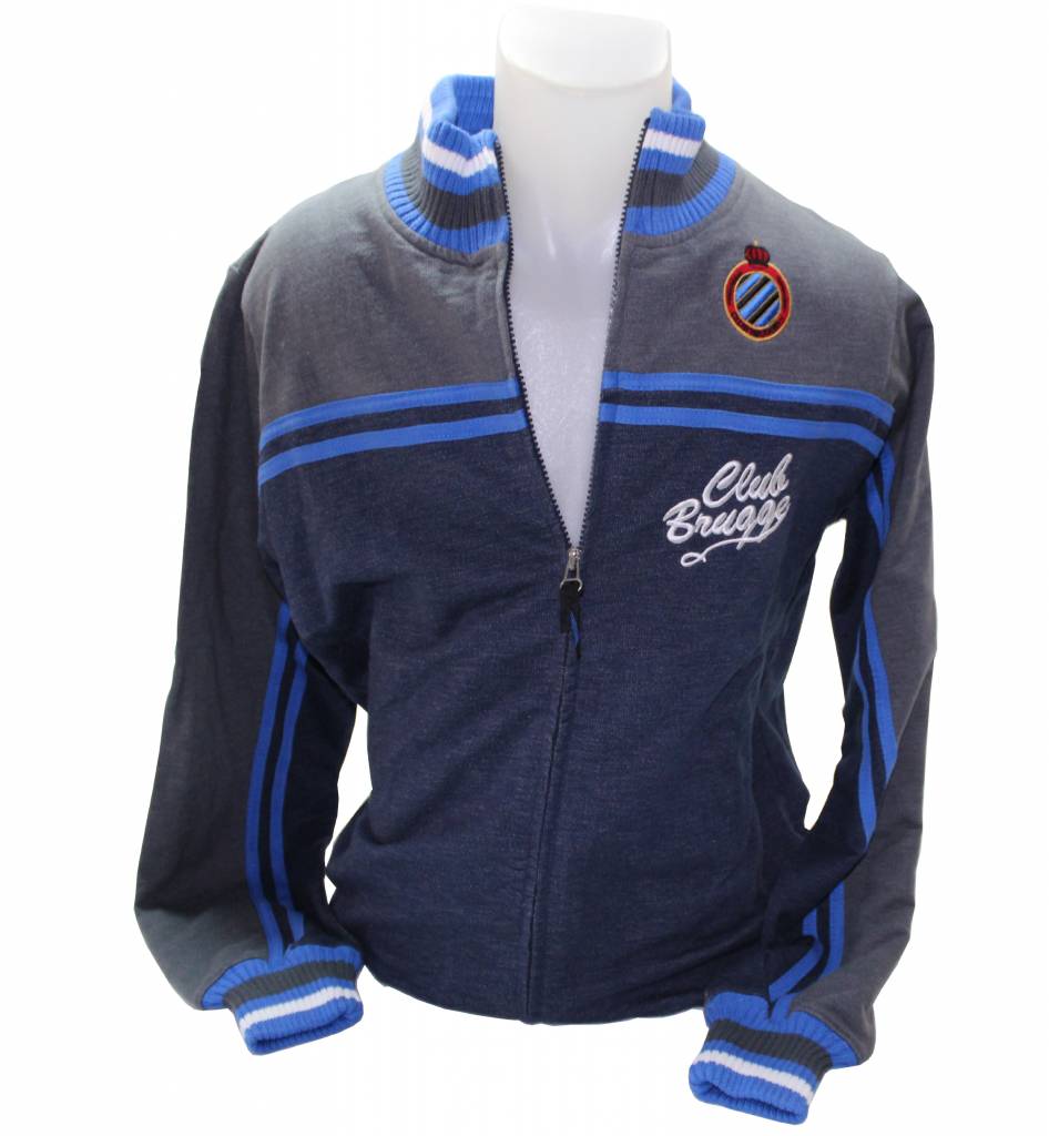 Sweatervest met Rits Club Brugge