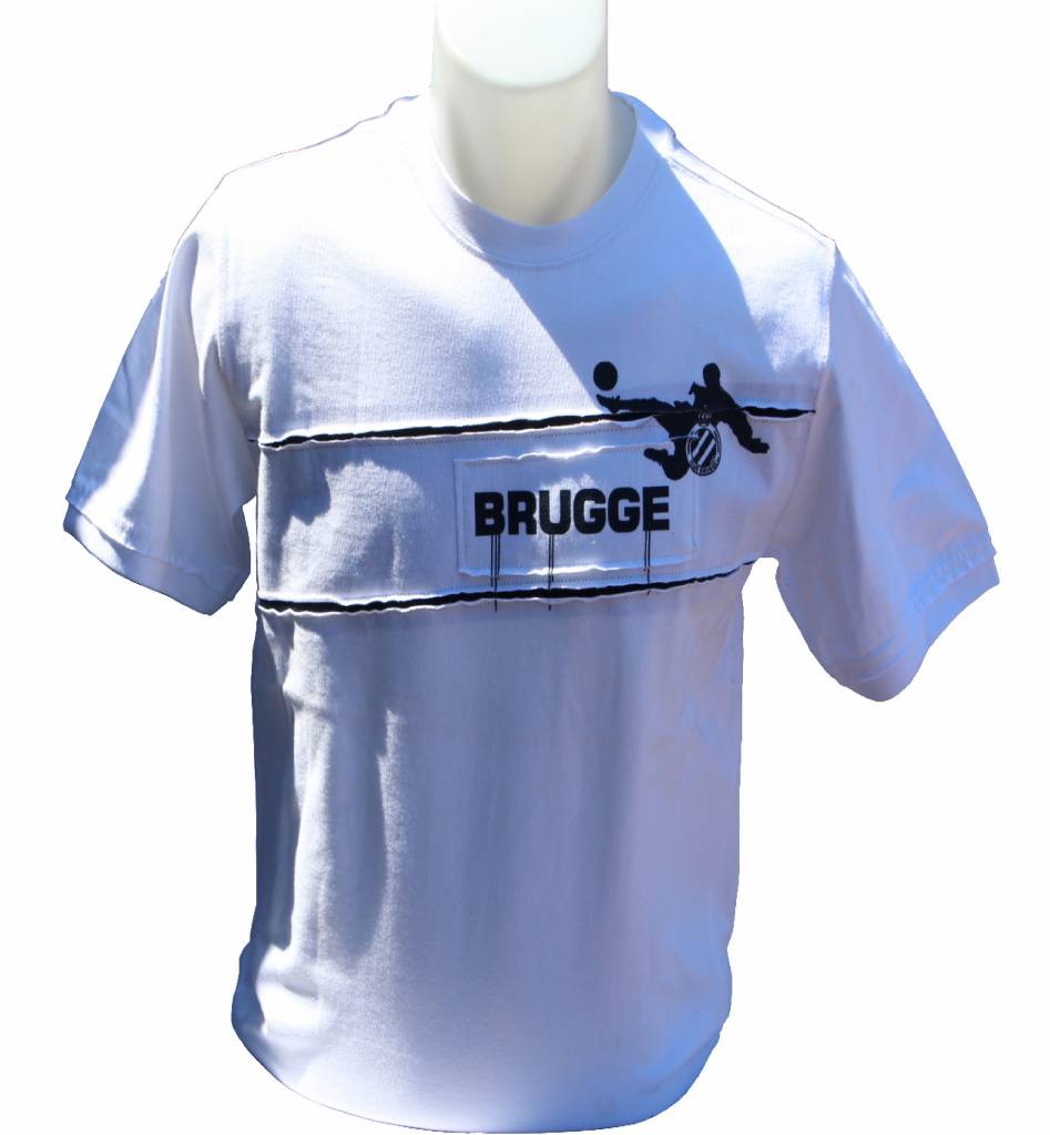 T-shirt Club Brugge Wit