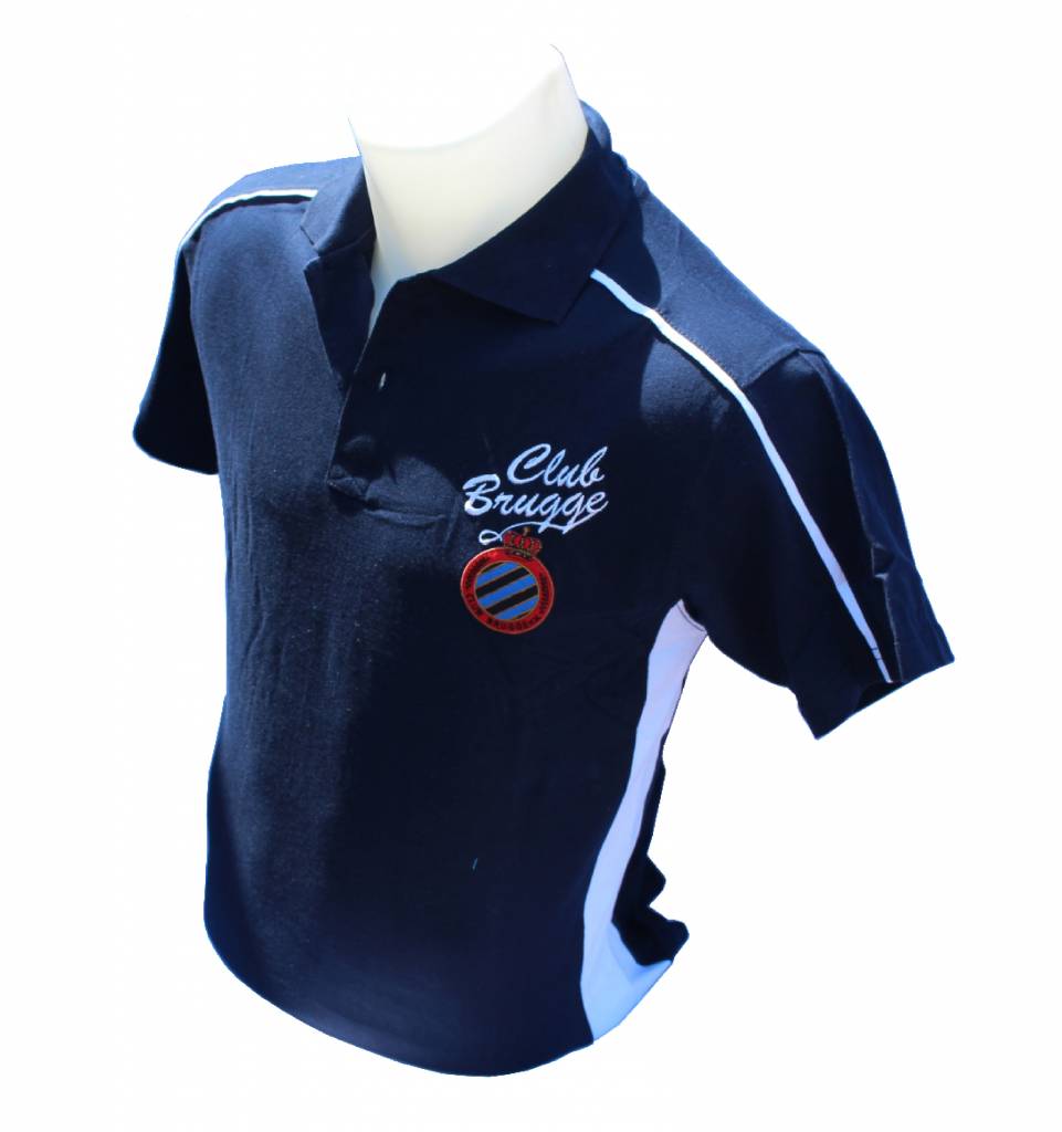 Polo Shirt witte streep Club Brugge Polo Shirt witte streep Club Brugge
