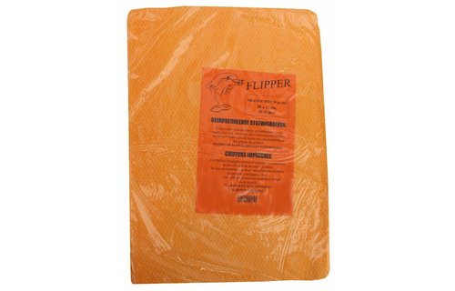 Stofwisdoekjes orange dot 30x42 cm. 50 stuks