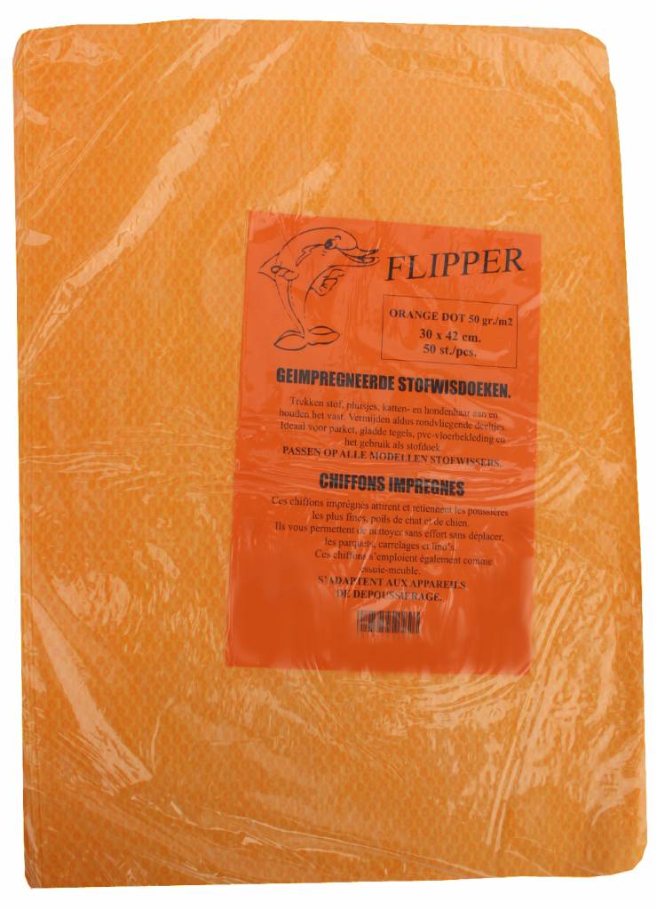 Flipper stofwisser compleet 40 cm.