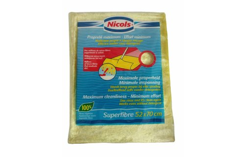Microvezel dweil Superfibre 52 X 70 cm.