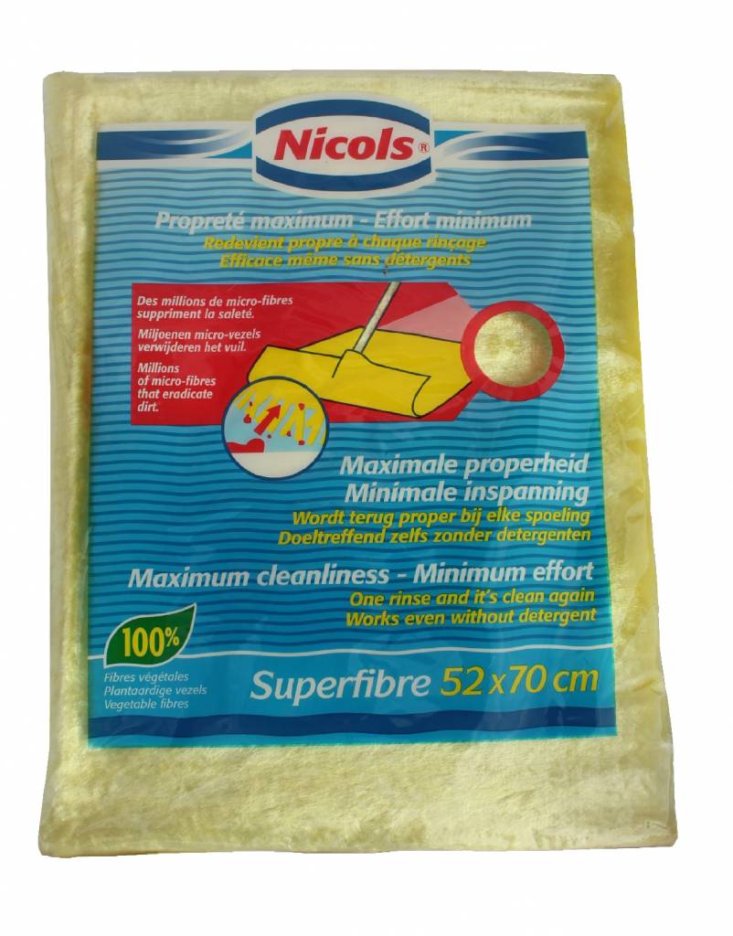 Microvezel dweil Superfibre 52 X 70 cm.