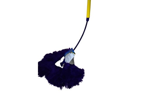 Vloer duster met flexibel steel