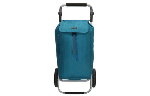 Boodschappentrolley met Verstelbaar handvat en koelvak - Oceaan