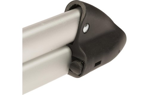 Boodschappentrolley Geo Licht Grijs   48 L. Inklapbaar Aluminium