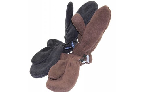 Heren Wanten Dubbel Fleece /Thinsulate Met boord in verschillende kleuren Heren Wanten Dubbel Fleece /Thinsulate Met boord in verschillende kleuren