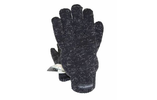 Handschoen Thinsulate Heren Zwart/Grijs gespikkeld Handschoen Thinsulate Heren Zwart/Grijs gespikkeld