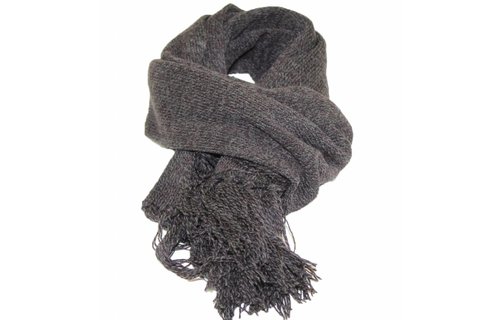 Sjaal Thinsulate Zwart/Grijs gespikkeld