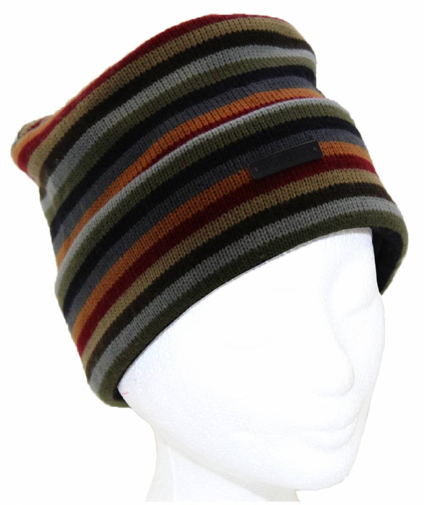 Muts gestreept in 3 verschillende maten.