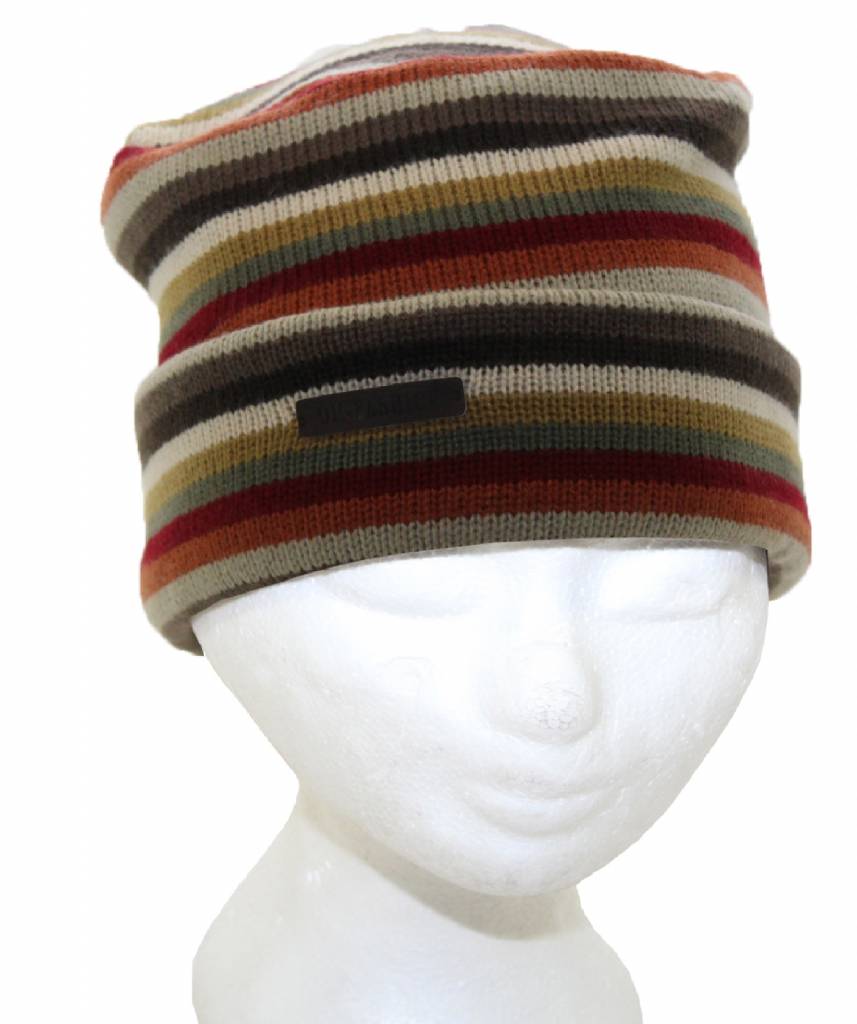 Muts gestreept in 3 verschillende maten. Muts gestreept in 3 verschillende maten.