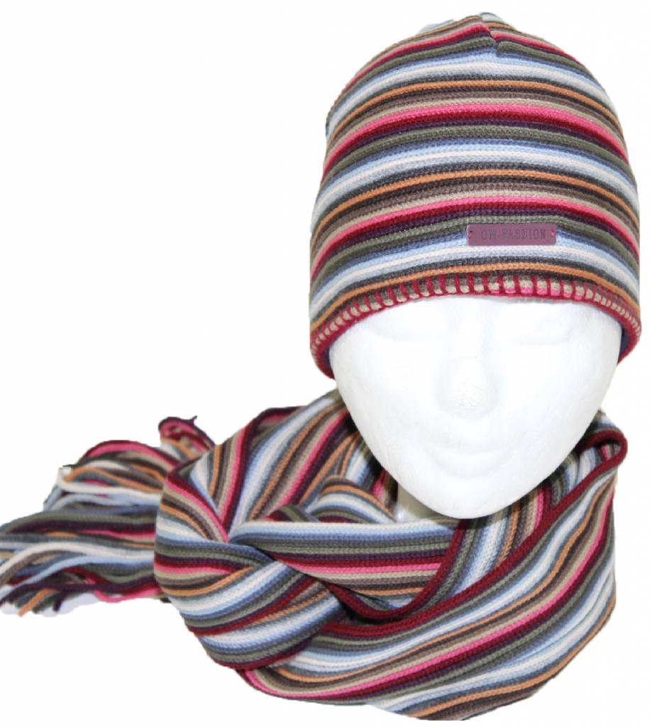 Muts & Sjaal gestreept