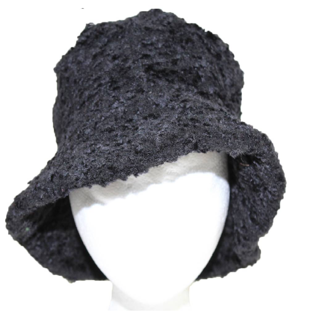 Dames Hoedje zwart Dames Hoedje zwart