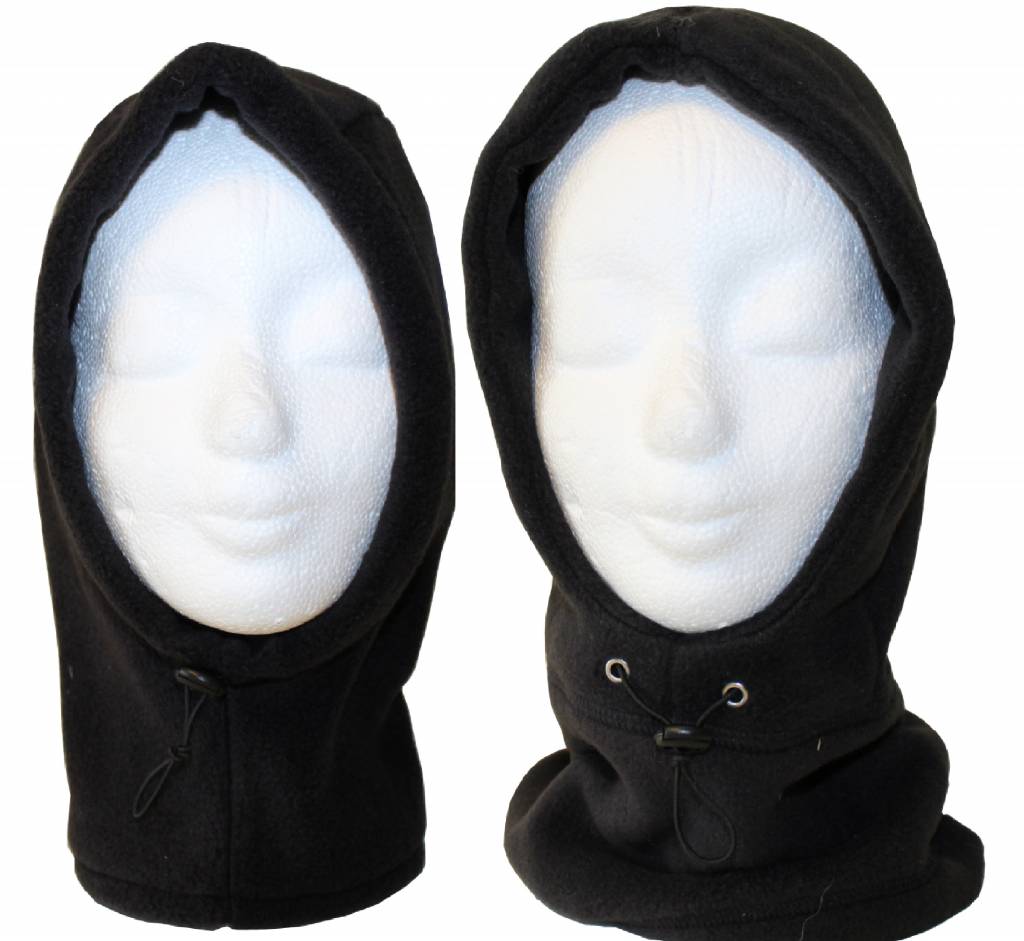 Bivakmuts Fleece in 2 verschillende lengtes