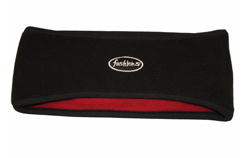 Haarband Microfleece Zwart