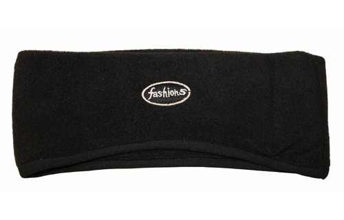 Haarband Fleece Zwart