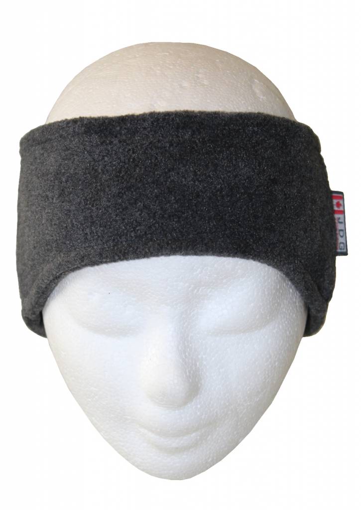 Fleece Haarband Antraciet grijs Fleece Haarband Antraciet grijs