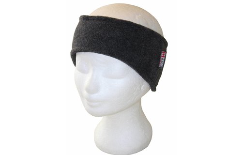 Fleece Haarband Antraciet grijs Fleece Haarband Antraciet grijs