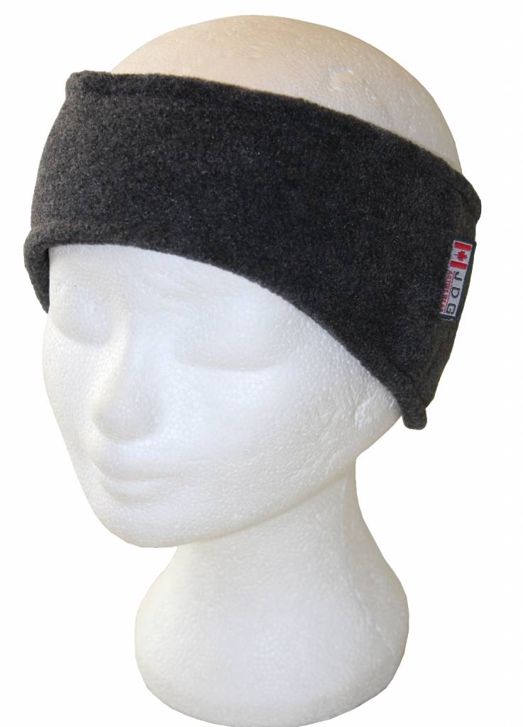 Fleece Haarband Antraciet grijs Fleece Haarband Antraciet grijs