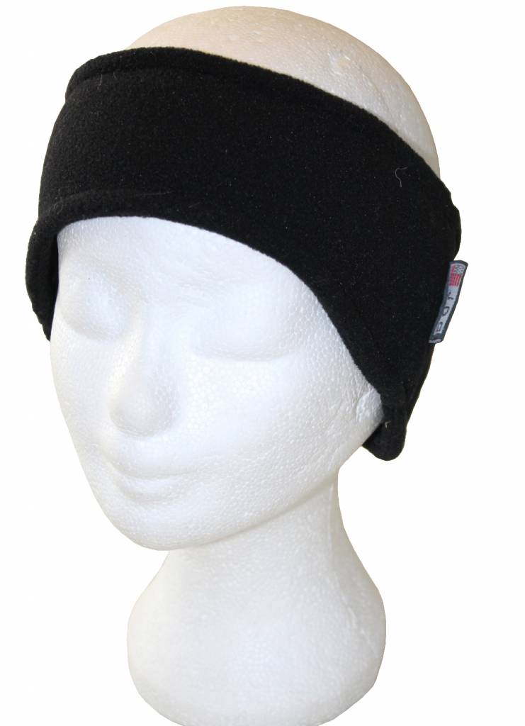 Fleece Haarband Zwart Fleece Haarband Zwart