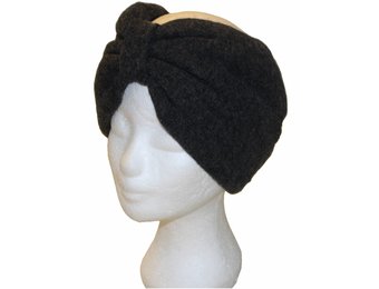 Angora Haarband Grijs