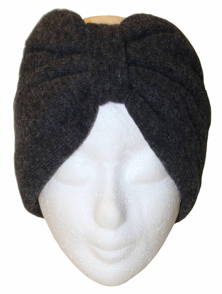 Angora Haarband Grijs