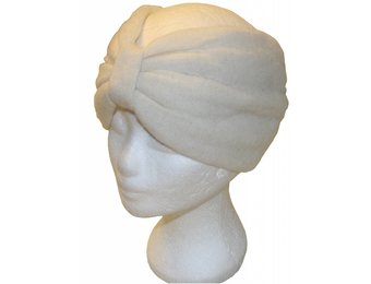 Angora Haarband Ecru