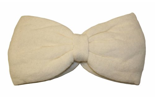 Angora Haarband Ecru