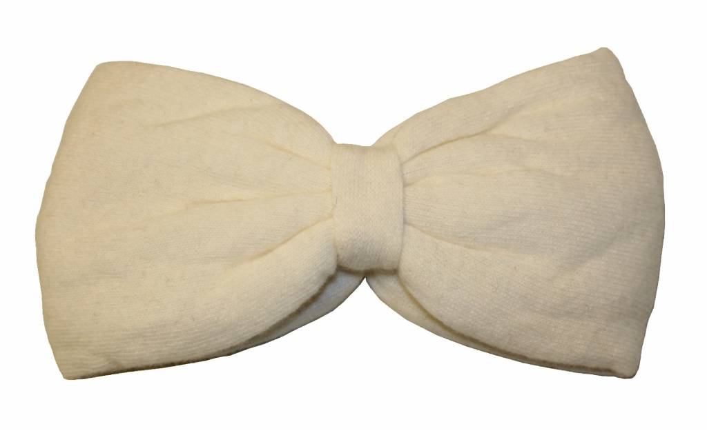 Angora Haarband Ecru