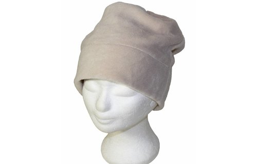Muts / Kraag fleece Camel beige Muts / Kraag fleece Camel beige