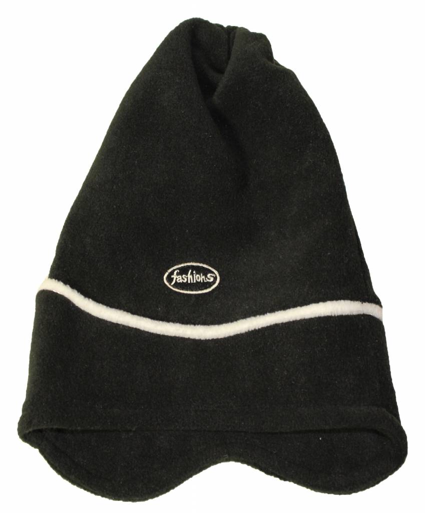 Muts / Kraag fleece Zwart Fashiohs