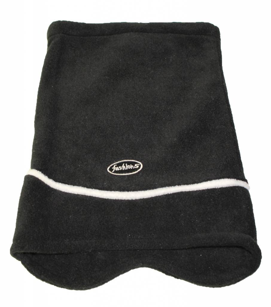 Muts / Kraag fleece Zwart Fashiohs