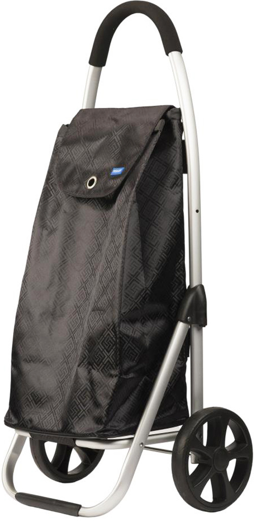 Boodschappentrolley  Kasjmir Zwart  48 L. Inklapbaar Aluminium