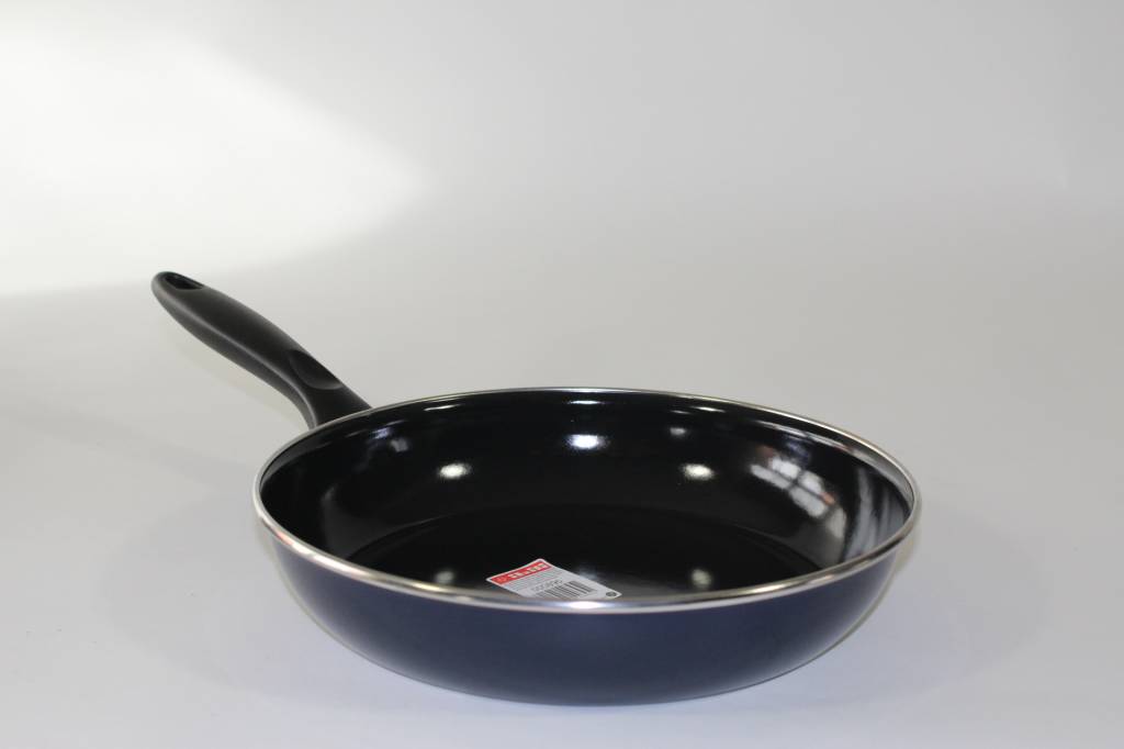 Koekenpan Blauw gelakt Koekenpan Blauw gelakt