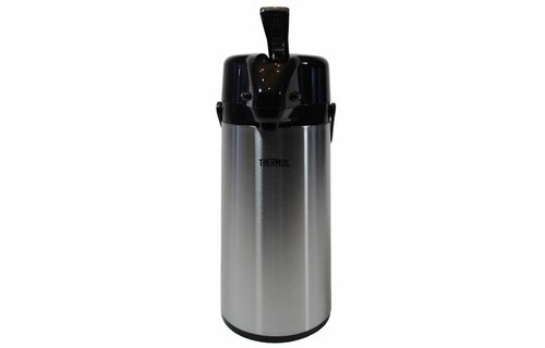 Pompthermos 2,2 liter met Inox + Hendel