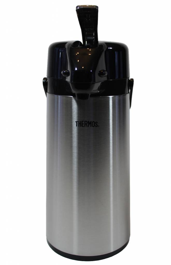 Pompthermos 2,2 liter met Inox + Hendel