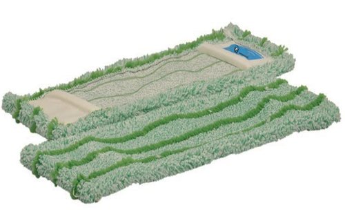 Microvezel Vloermop  45 cm  "Groen/Wit Mix gestreept" Microvezel Vloermop  45 cm  "Groen/Wit Mix gestreept"