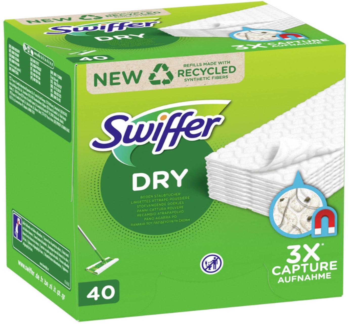 Vloerdoeken droog (40 stuks)