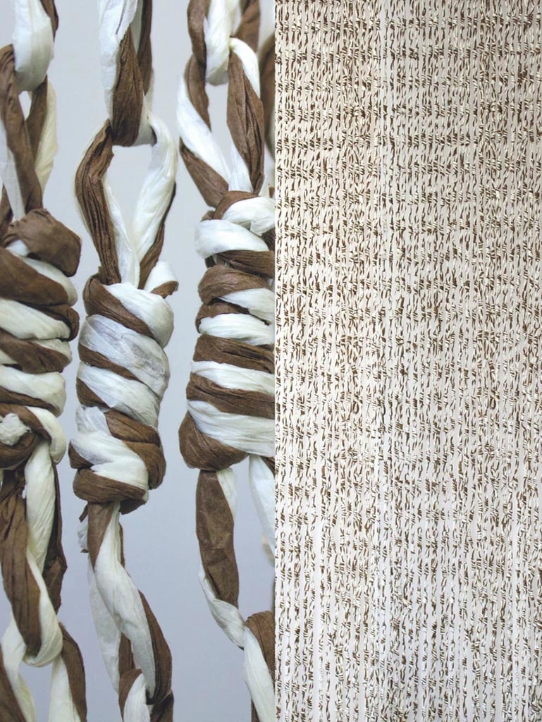 Vliegengordijn Maïs MARBELLA, bruin/wit  90x220 cm