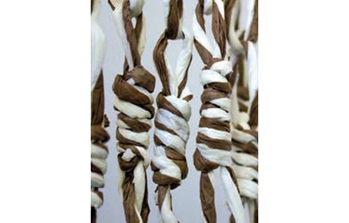 Vliegengordijn Maïs MARBELLA, bruin/wit  90x220 cm