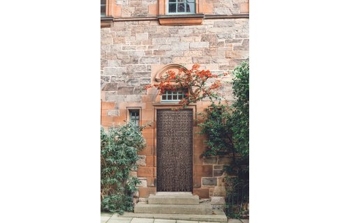 Vliegengordijn Maïs MARBELLA, bruin/wit  90x220 cm