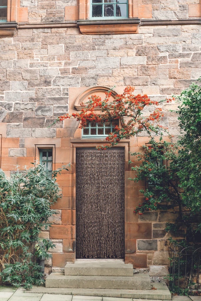 Vliegengordijn Maïs MARBELLA, bruin/wit  90x220 cm