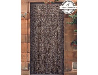 Vliegengordijn Maïs MARBELLA, bruin/wit  90x220 cm