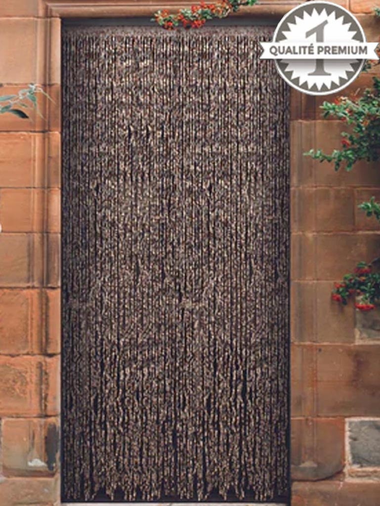 Vliegengordijn Maïs MARBELLA, bruin/wit  90x220 cm