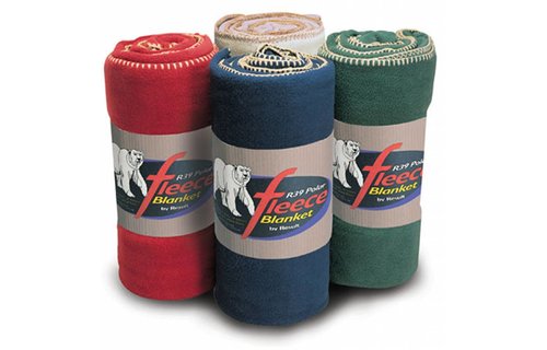 Fleece deken Deluxe 140 x 175 cm. Forest Groen