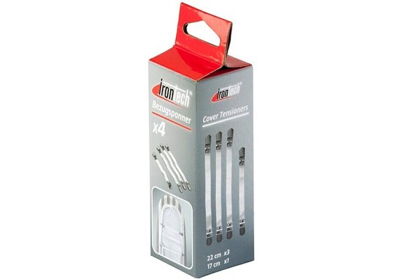 Irontech Strijkplankovertrek spanners  4 stuks