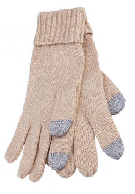TouchScreen Handschoenen Beige voor smartphone , tablet