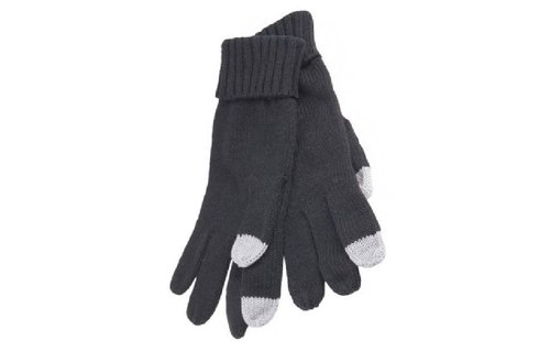 TouchScreen Handschoenen Antraciet voor smartphone , tablet