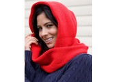 Gebreide colsjaal Rood Unisex