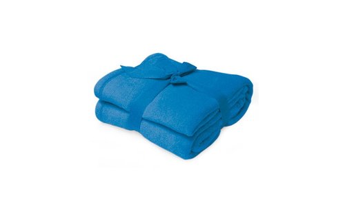 Fleece deken Microflush 130 x 180 cm Royal Blauw